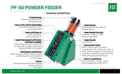 SprayTech 2020 - PF-50 Powder Feeder