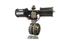 Sastar-Flow - Double Cylinder Pneumatic Triple Eccentric Butterfly Valve