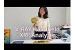 VRAY Handheld XRF Analyzer Which Widely Use in Gold Testing, Silver Analyzer, Platinum Analysis. - Video