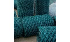 Plastic Coated Hexagonal Wire Netting