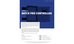 Batch Pro Controller Data Sheet 