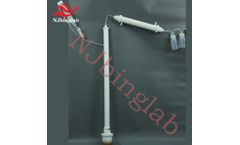 NJbinglab - Model R-PFA-ZLZZ - PFA distillation & rectification apparatus, used in semiconductor lab