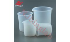 NJbinglab - Model R-PFA-SB - PFA Griffin Beaker, extremely low background, used in semiconductor laboratories