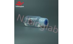 NJbinglab - Model R-PFA-DKP - NJbinglab PFA headspace bottle, 50ml, good sealing, low metal element content