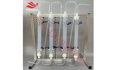 NJbinglab - Model R-PFA-CXZ - NJbinglab PFA multi-stage filtration columns, high temperature resistant