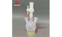 NJbinglab - Model R-PTFE-FM - PTFE valves are used in hydrofluoric acid purification devices