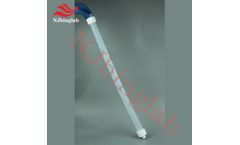 NJbinglab - Model R-PFA-GLZ - NJbinglab PFA filter column, Chemicals resilience against nearly all chemicals, made to order