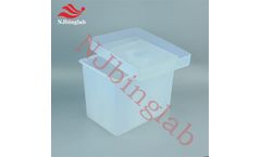 NJbinglab - Model R-PFA-SG - NJbinglab PFA cleaning tank for wafer etching, no leakage