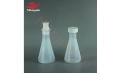 NJbinglab - Model R-PFA-ZXP - NJbinglab PFA Erlenmeyer Flask ，250ml, resist virtually all chemicals, with cap or stopper