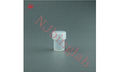NJbinglab - Model J - 7ml-PFA Vial-High Purity Teflon with Customizable bottom,BEST TOSTORAGE SAMPLE