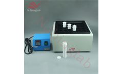 NJbinglab - Model J - Laboratory Graphite Digestion Block with Stepwise Heating Control for Sample Boiling and Acid Removal