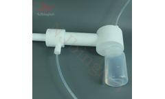 NJbinglab - Model J - PTFE Acid Transfer Dispenser for Laboratory Use, Ideal for Sulfuric, Nitric, Hydrochloric and HF Acids