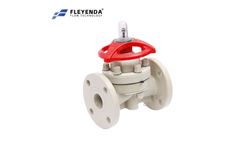 Fleyenda Flow - PPH Flange Diaphragm Valve 1/2''~12'' Inch Wholesale