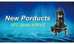 Hcp Pump-Afc Series 4 Pole Submersible Cutter Pumps - Video