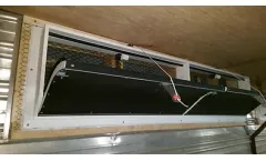 Rod/Cable/Pulley Operated Modular Curved Wall Inlet