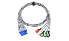 Philips - Model AHA,1pcs/bag SG512PH - Direct-Connect ECG Cable