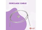 Nafx - Model Dall-Miles Type - Multifilment Wire Cable For Cerclage Fixation