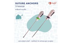 Nafx - Suture Anchor With Cannulated Shaft - Without Preloaded Needle