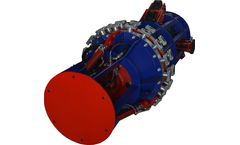 Plan Teknik - Pneumatic Internal Pipe Clamp