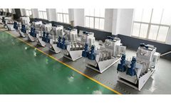 Apoaqua - Model ApoPro-DRS - Domestic Wastewater Sludge Dewatering Machine