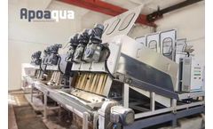 Apoaqua - Multi Disc Sludge Dewatering Screw Press for Rainwater Treatment