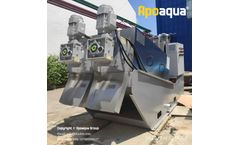 Apoaqua - Model ApoPar-GRW - Apoaqua Power Plant Sludge Dewatering Machine