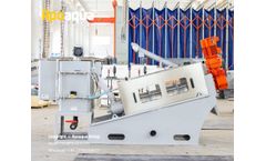 Apoaqua - Model ApoPar-Nyu - Apoaqua Sludge Dewatering Machine for Paper Mill
