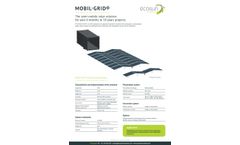 Ecosun Ft Mobil Grid - Brochure