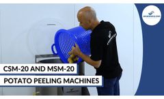 Potato Peeling Machine CSM-20 and MSM-20 - Video