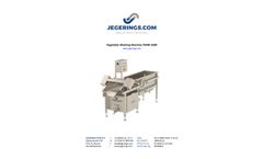 Vegetable Washing Machine VWM-2500 - Brochure