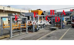 Exmork - Model EX10-15 - Exmork EX10-15 automatic block making machine