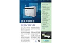 Regenerative Battery Pack Test System - Brochure