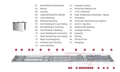 Whole Line Solution for EV Prismatic Battery Cell