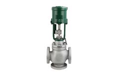 Topper - Model 1-12 IN - 3-Way Electric Mixing Diverting Globe Control Valve