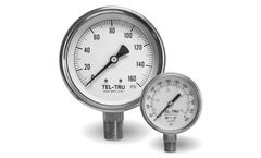 Tel-Tru - Model 33 - Industrial/Hydraulic Pressure Gauge