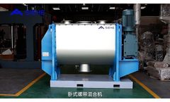 Ribbon blender|Horizontal Ribbon Mixer - Siehe Industry - Video