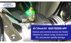 DTect-IT Bar Feeder Vibration Detection Reduces Scrap and Increases Tool Life - Video