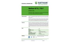 Data Sheet BATHAN KF 8 / 70 F