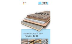 Multirip Circular Saw M34G - Brochure