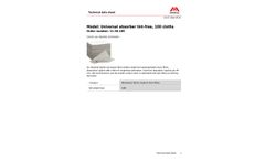 Universal absorber lint-free, 100 cloths - Brochure