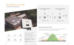 Sunplus - Model AF-TPH Series - 3-12kW Three Phase Hybrid Inverter - Brochure