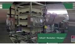 Large Volume Tote Dumper & In Line Tote System - Video