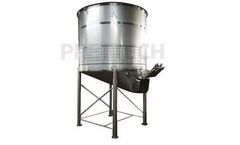 Pretank - Model OTF-Btm - Red Wine Fermentation Vessel with Open Top Design