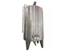Pretank - Model STL-FT-Mix - Distillery Vinegar Alcohol Fermentation Tank with Agitator