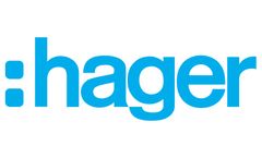 Hager - Model VM004 - Enclosure,Design30,4 module,with DIN rail, metal