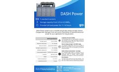 DASH Power System - Flyer