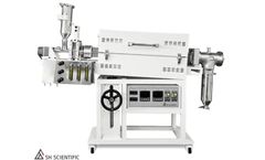 SH Scientific - Model SH-FU-100RTG-2 - Rotary Tube Furnace (Lab Scale Rotary Kiln)
