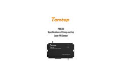 Temtop - Model PMS 20 - Pump Suction Laser Dust Monitor  - User Manual