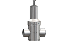 Stra-Val - Model PRS-09i - Stainless Steel In-Line Pressure Regulator (Reducing Valve)