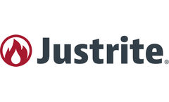 Justrite AccuFlow - Model 7225420 - Type II Steel Safety Can for Flammables 2.5 Gallon (Green with 5/8 Metal Hose)